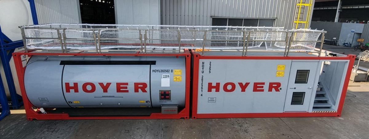 WorldCargoNews's tweet image. ⚫ 🔴 HOYER launches tank container training unit for US market: tinyurl.com/55njuyja 
@HOYER_Group 
#TankContainers #LiquidBulk #Logistics #WorldCargoNews