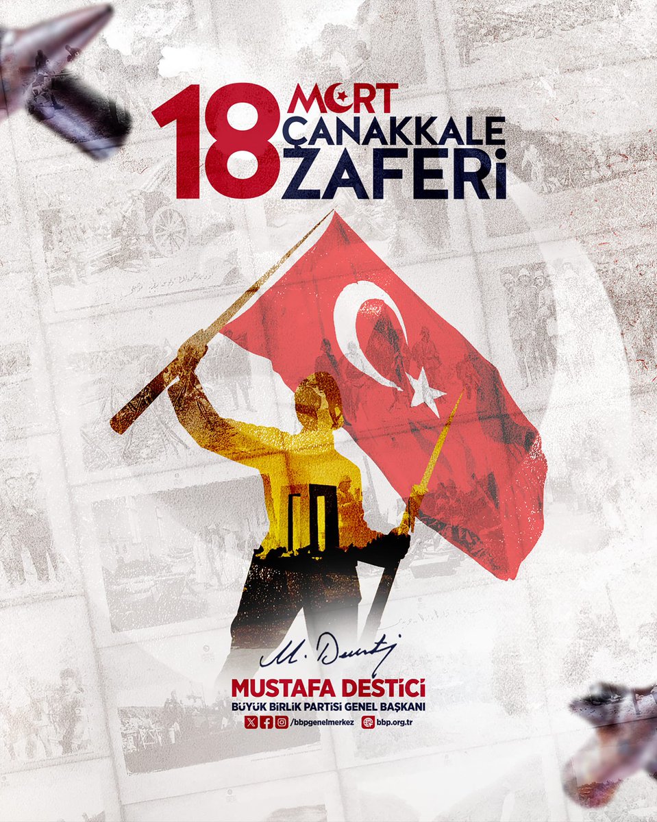 “Çanakkale Deniz Zaferi'nin 111. Yıl Dönümü”nü ve “18 Mart Şehitleri Anma Günü”müzü kutluyoruz.

Çanakkale Savaşı, “zafer”le sonuçlanmasına rağmen, tarihte, Türk Milleti’nin, en ağır kayıplarını verdiği savaşlardan biri olması nedeniyle, milletimizin hafızasında, “gurur”un