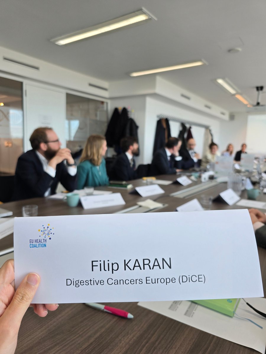 dice_europe's tweet photo. Yesterday, DiCE attended the meeting of the @Vision4Health, which focused on the EU BioTech Act and its potential to shape the future of patient innovation in 🇪🇺.
#DiCE #BiotechAct #EUHealth #CancerPolicy #ClinicalTrials #DigestiveCancers #EUHealthPolicy https://t.co/gGhL1uYYcH