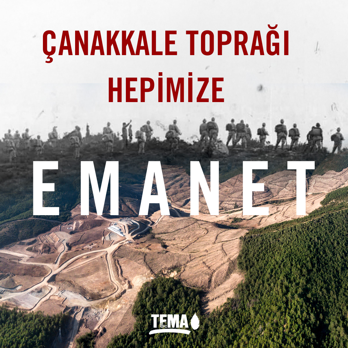 Bağımsızlık mücadelemizin mihengi olan 18 Mart Çanakkale Zaferi, bu toprakların ne kadar kıymetli olduğunu ve bugün de korunması gerektiğini hatırlatıyor.

❗️Ormanları, su varlıkları, verimli tarım alanları ve zengin biyolojik çeşitliliğiyle ülkemizin en önemli bölgelerinden biri