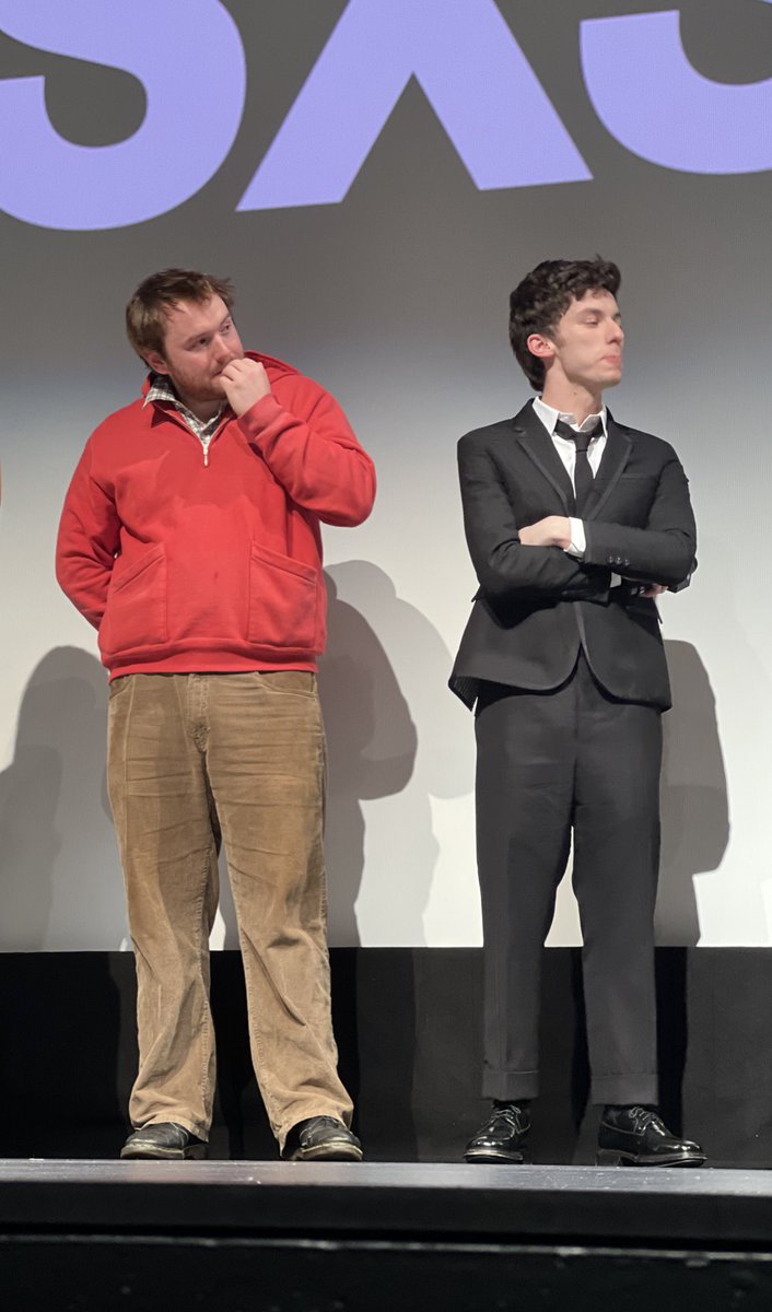 hoffmanupdates's tweet image. Cooper Hoffman and Andrew Barth Feldman at #SXSW during a Q&amp;amp;A held at the U.S. premiere of POETIC LICENSE. 

Photo by me✨