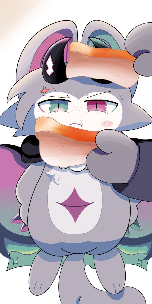 RayEspeon27's tweet photo. an idiot sandwich 
#でびコネ https://t.co/42mLnXQX7D