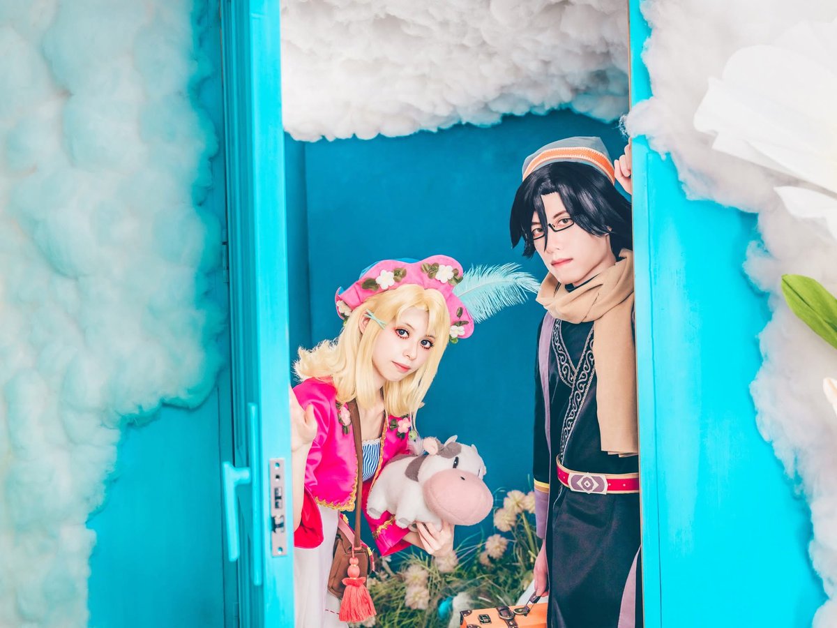 水曜日は 好物捧げ—
📷photographer｜ 路貓
————————————————
牧場物語  グランドバザー 
ロイハル 🐮

#牧場物語
#グラバザ
#ロイハル
#牧場物語風のグランドバザー