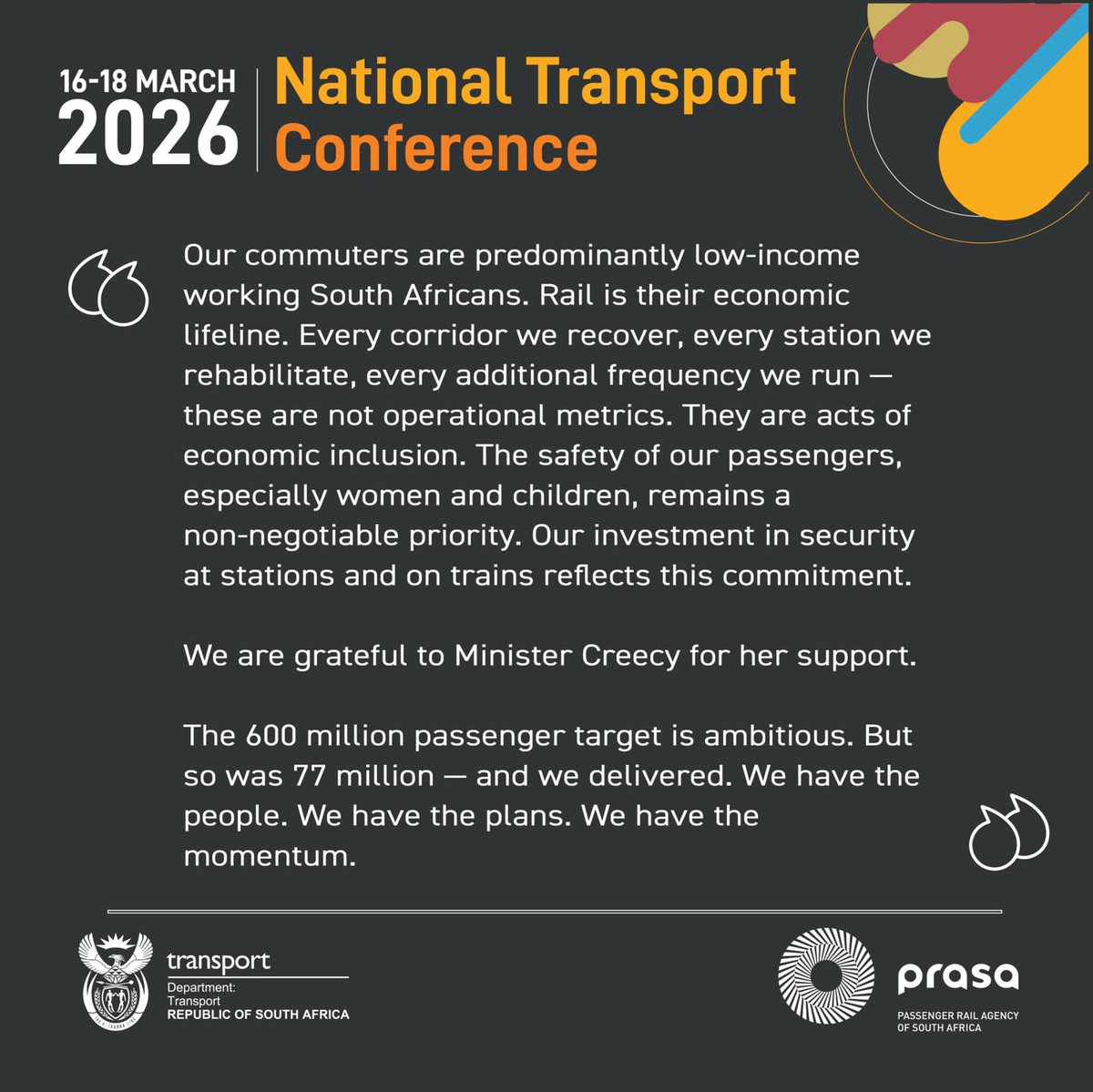 PRASA Group tweet media