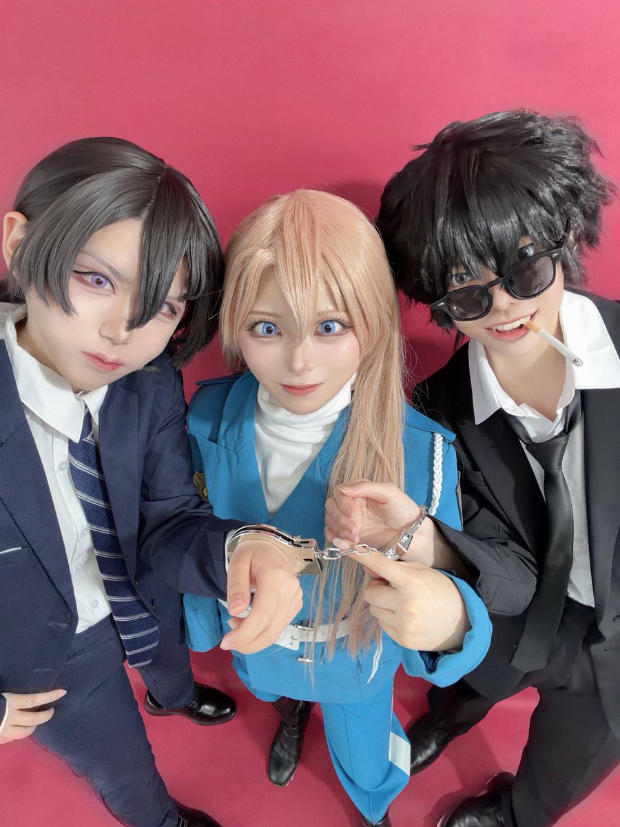 ハイウェイの堕天使3人組でした〜🪽
映画楽しみだね！！！
#コス研3月会合第2弾