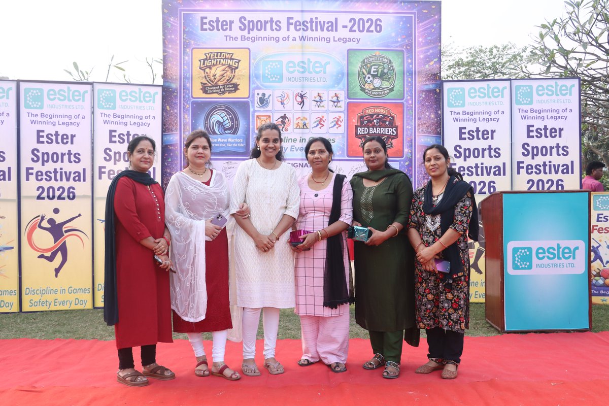 Ester Industries tweet media