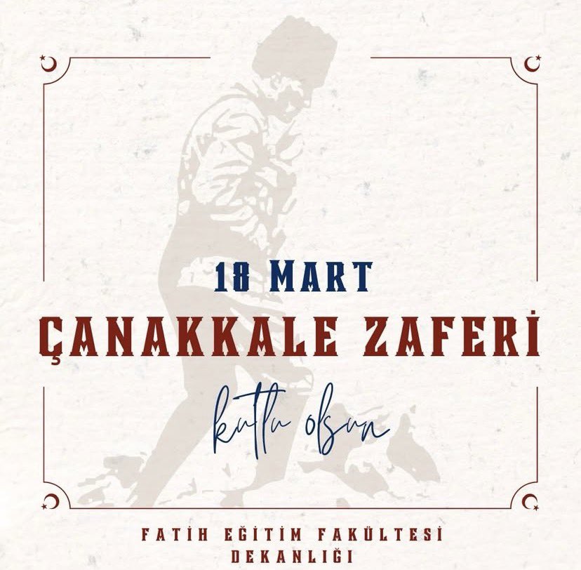 Tru_FEF's tweet photo. 18 Mart Çanakkale Zaferi’nin 111.yılında başta Gazi Mustafa Kemal Atatürk ve silah arkadaşları olmak üzere tüm şehitlerimizi ve gazilerimizi sonsuz minnet,saygı ve rahmetle anıyoruz. https://t.co/OfbOUN4nKV