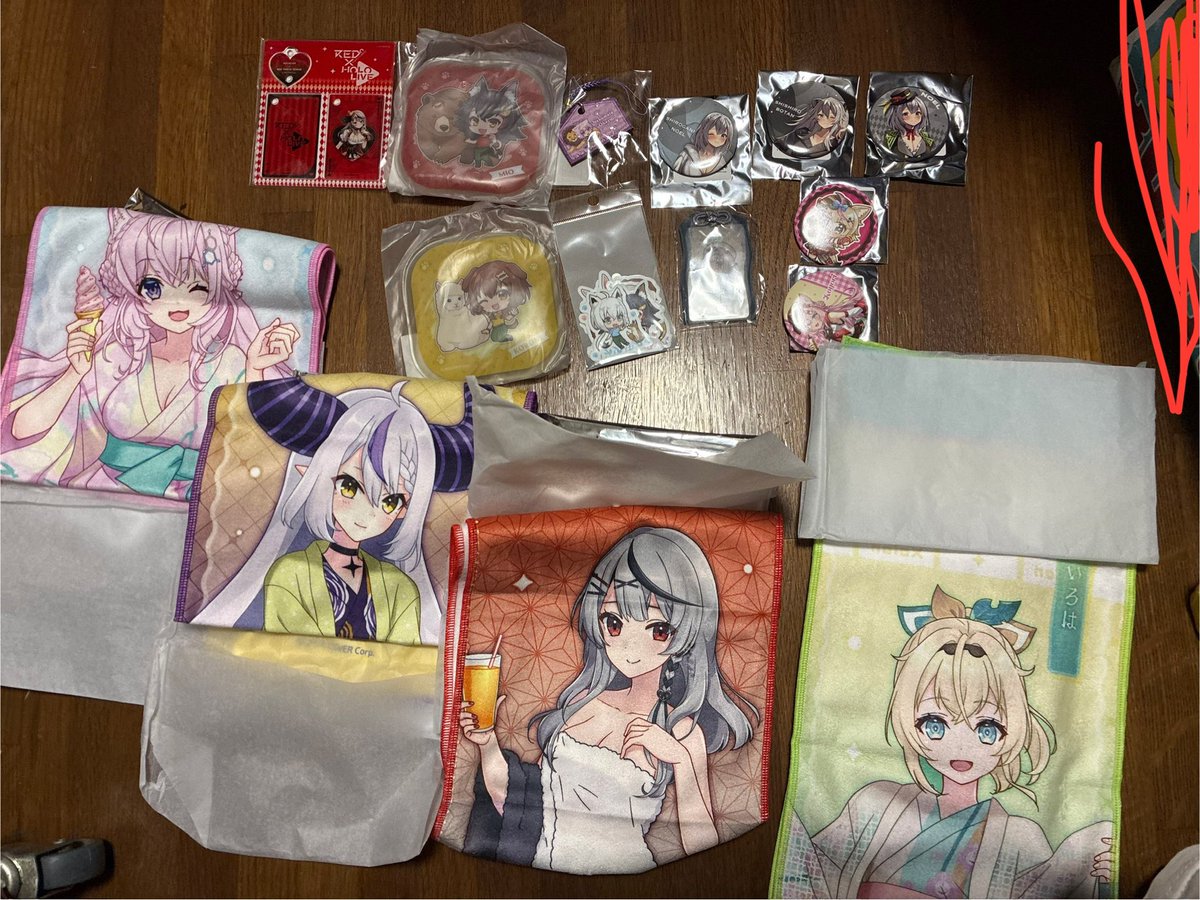 mirinn_ch's tweet photo. ホロライブ迷子グッズ紹介🫶🏻
買取交換譲渡募集
譲　画像（他にも沢山あるので希望のメンバーリプください🙇‍♀️）
or 希望額➕送料
求　🏴‍☠️or☄️（激求め　きゅるるん大作戦缶バッジ、アクスタ、ソロライブ缶、ふわころりん、もちころりん、おまんじゅう）それ以外でも求めてます！
or レート額

詳細ALT https://t.co/JWEPUZZBG8