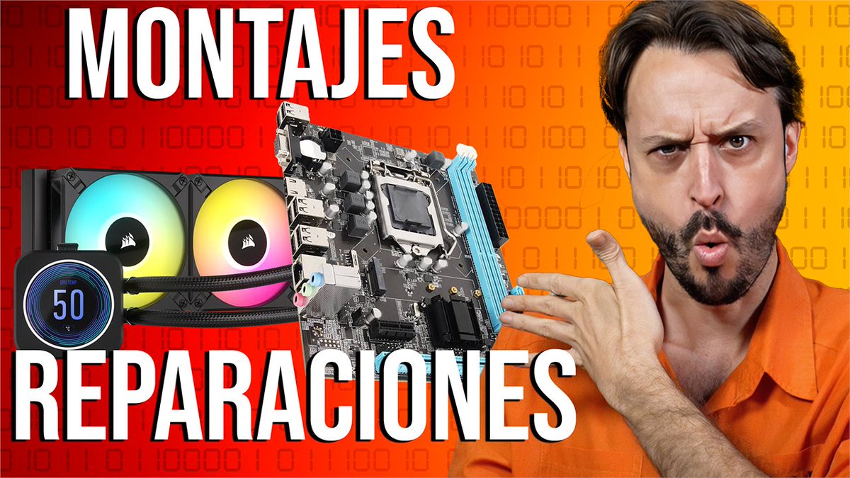 💻 Hoy montamos un PC GAMING TOP sin RGB con Ryzen 7 9700X + RTX 5070 Ti, y charlamos de las noticias más potentes de gaming y tecnología 🔥
🧰 Montaje 100% profesional, en madera, con Windows 11 LTSC de cero.
🎥 En directo
▶️  youtube.com/live/MT4MDFfAK…
🟣  twitch.tv/tukaram_epica_…