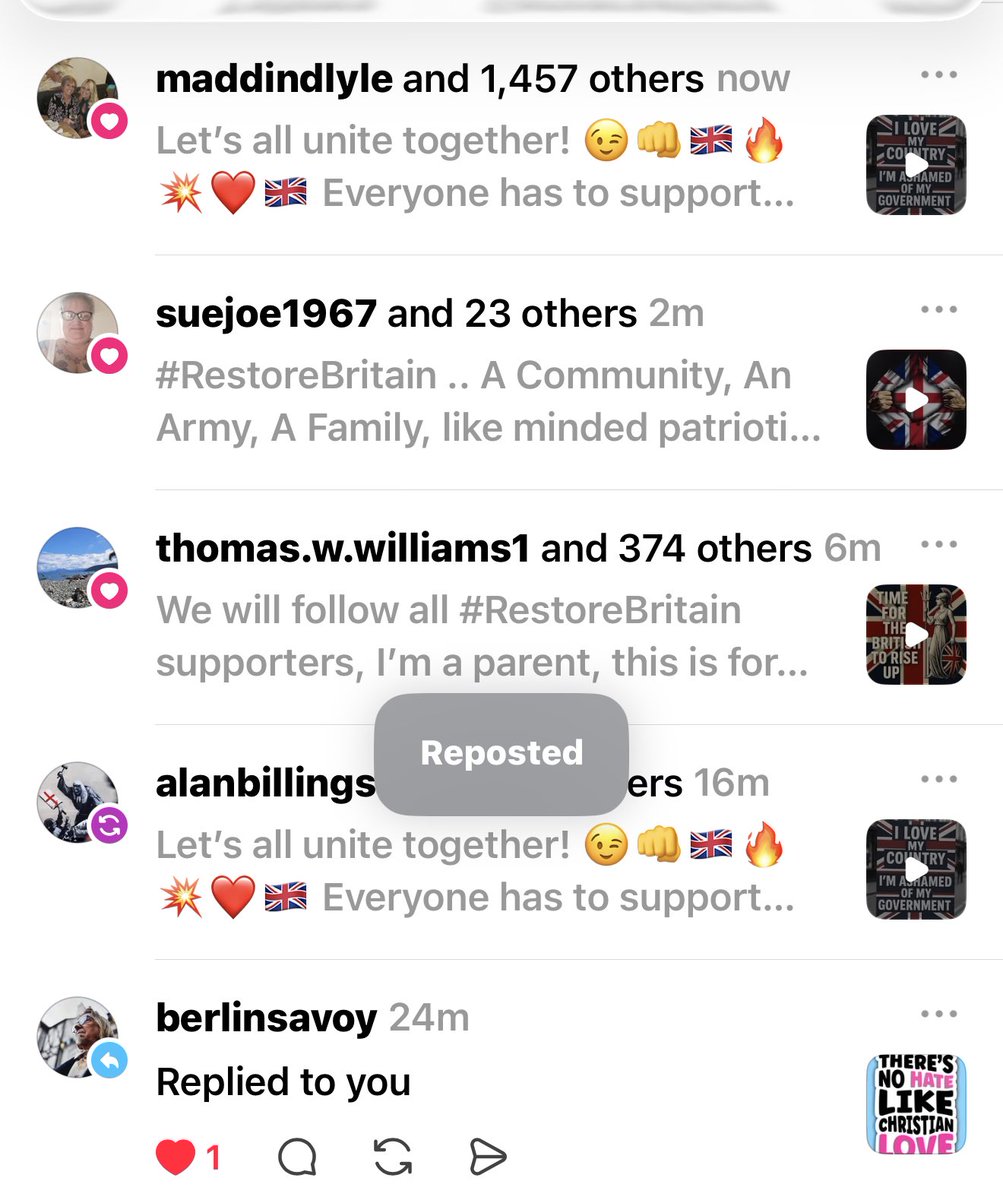 NewsSceneUK's tweet image. #Follow BritifyInsta on #Instagram and #Threads. We’ve been spreading the word there too and share latest main News and sport and anything patriotic. 🇬🇧😉👊💥

🇬🇧 Linktr.ee/Britify | Bit.ly/checkourstore