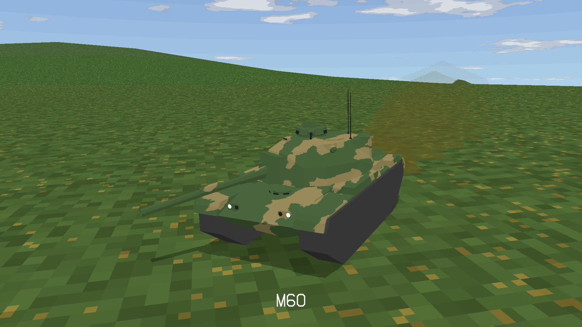 hijongparkAlt's tweet image. Today's unit addition :

M60 Patton

Manned gunner on M109A1

S-80 rocket armament for BTR-70

#flightsim #gamedev