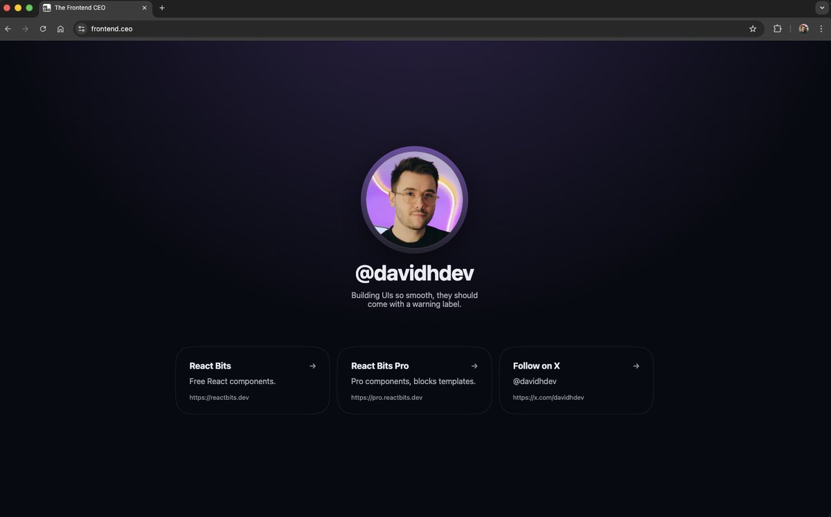 David Haz tweet media