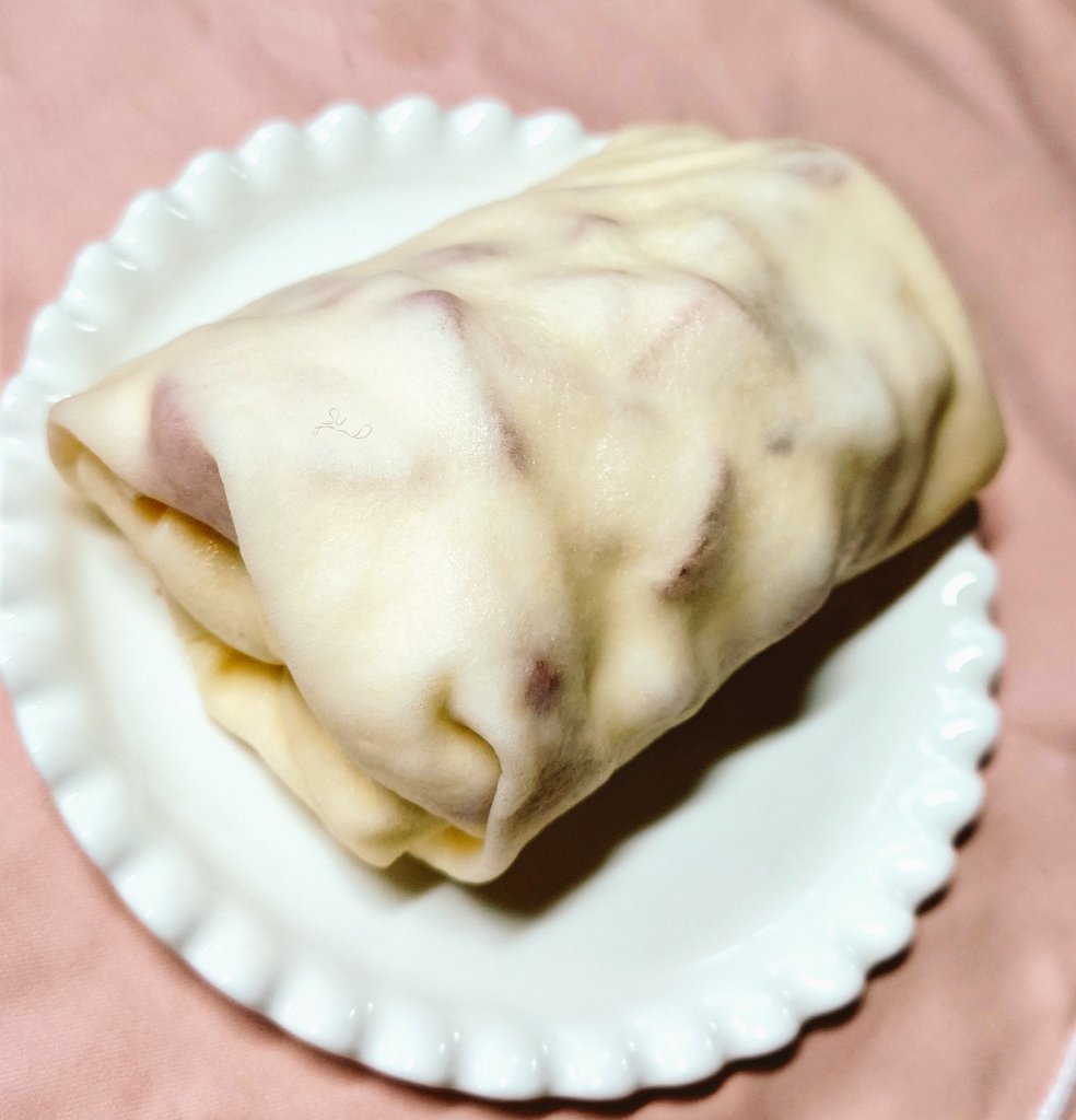 春巻きの皮を使ったタオルケーキ作ってみたけど美味しすぎた←