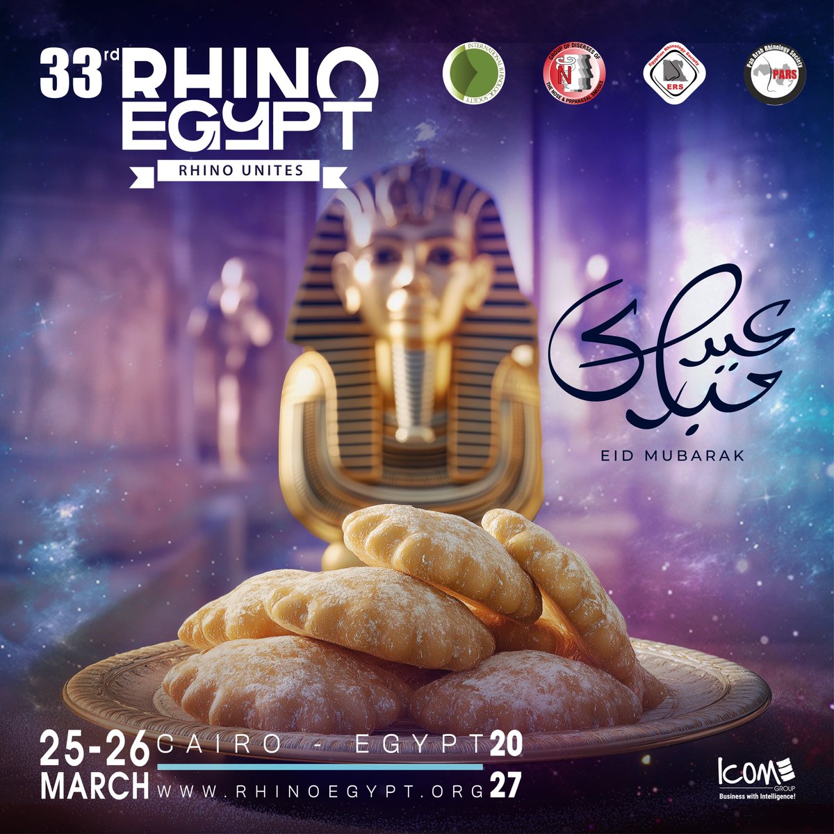 RhinoEgypt's tweet photo. Our warmest wishes on the occasion of Eid, may your days be filled with happiness, peace, and countless blessings.
Eid Mubarak ✨
أطيب التهاني بمناسبة عيد الفطر المبارك، سائلين الله أن يملأ أيامكم بالسعادة والسلام والبركات.
عيد مبارك ✨
👉 𝑾𝒆𝒃𝒔𝒊𝒕𝒆: https://t.co/ATnDJV4rGn https://t.co/49VacQUJXg