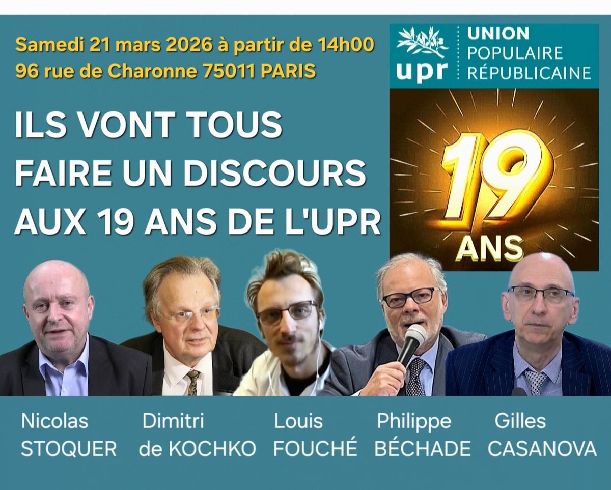 François Asselineau 🇫🇷 tweet media