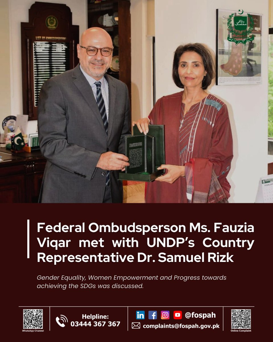 Federal Ombudsperson-Protection Against Harassment tweet media