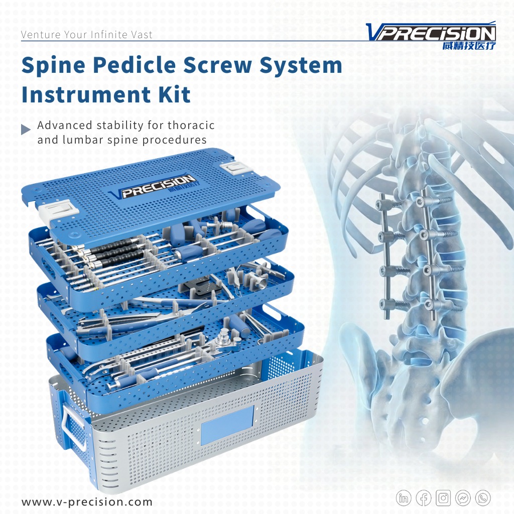 Irisvprecision's tweet image. 🔧 VPRECISION 𝗦𝗽𝗶𝗻𝗲 𝗣𝗲𝗱𝗶𝗰𝗹𝗲 𝗦𝗰𝗿𝗲𝘄 𝗜𝗻𝘀𝘁𝗿𝘂𝗺𝗲𝗻𝘁 𝗞𝗶𝘁

#vprecision #orthopedics #orthopedic #implants #surgery #medical #surgical #health #minimallyinvasivesurgery #spine #spineimplants #orthopediccare #lumbar #oem #odm #AAOS #CMEF #Wego #pediclescrew
