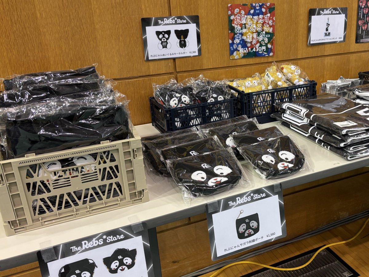 🗣️会場情報📣 ＼ 本日1階グッズ売場にて、 アウェーチーム #鹿児島