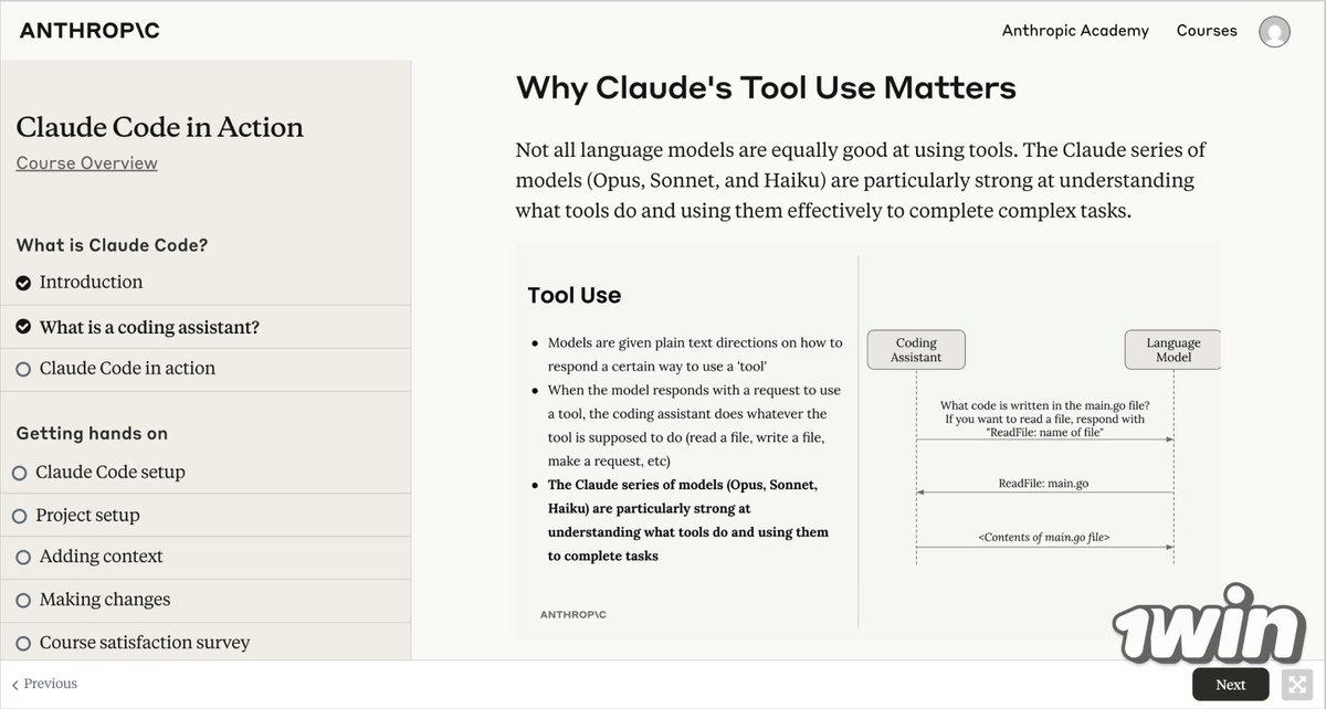 Hear me out, 

I don't care what you do, where you from, do you think you are good at AI or no. 

If you don't want to live on the street within 3 years,

Anthropic released several FREE courses about Claude.

> Basic knowledge
> Set up
> What is context
> Who is coding assistant