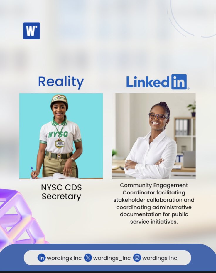 Wordings_ltd's tweet photo. How you write your LinkedIn headline surely works magic.
A tiny modulation can make a the difference.
At Wordings Digital Agency Ltd, we optimize profiles that convert.
#Wordingsdigitalagency #Careergrowth #Linkedinvsreality https://t.co/fySyic1eaW
