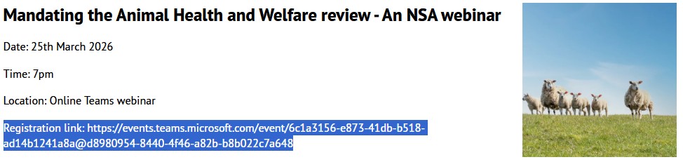 Sheep Veterinary Soc tweet media