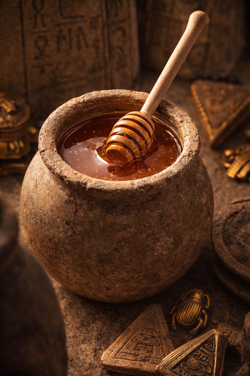 StormFact3366's tweet photo. 🌍 FactStorm #3
Did you know? 🤯
Honey never spoils 🍯 — jars of honey found in ancient Egyptian tombs are still perfectly edible even after 3000+ years!
📸: Sweet but immortal
👉 Follow @StormFact3366 for daily facts
#FactStorm #DidYouKnow #Honey #Ancient #Facts https://t.co/tDn9h7POmV