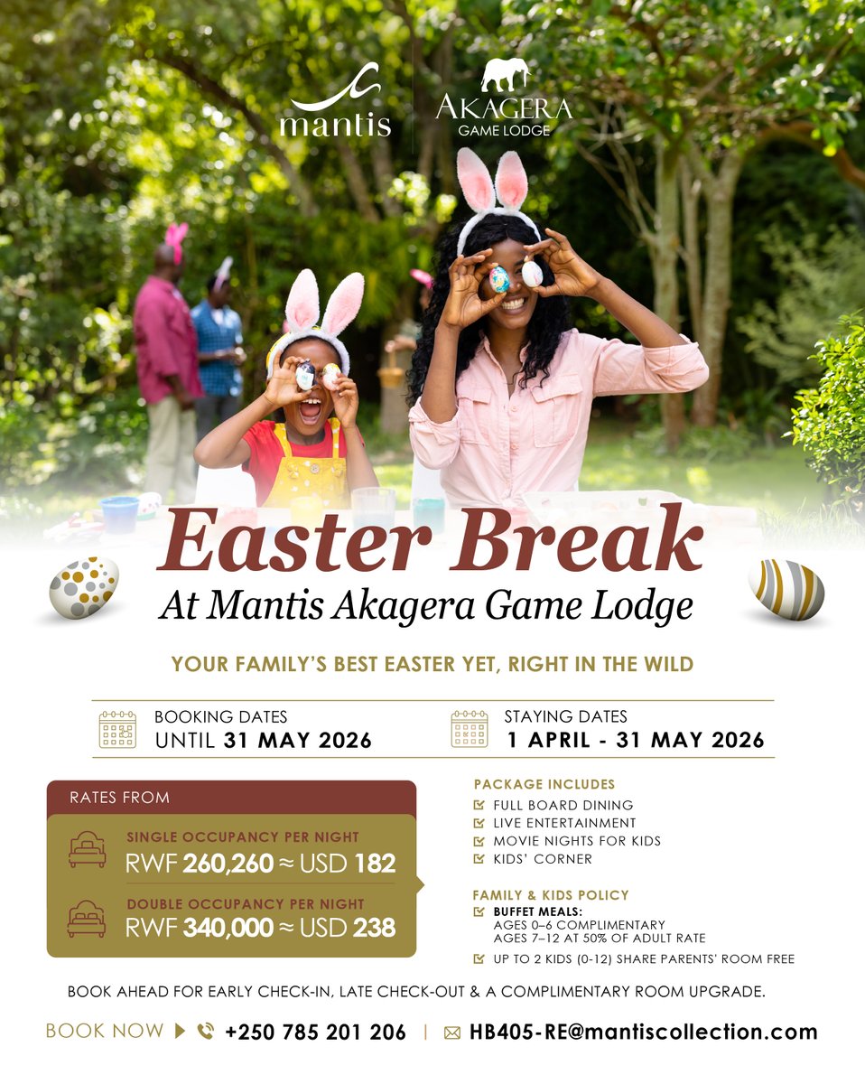 Mantis Akagera Game Lodge tweet media