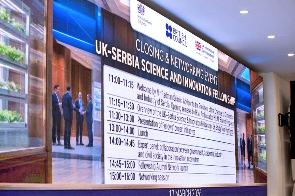 UK in Serbia tweet media