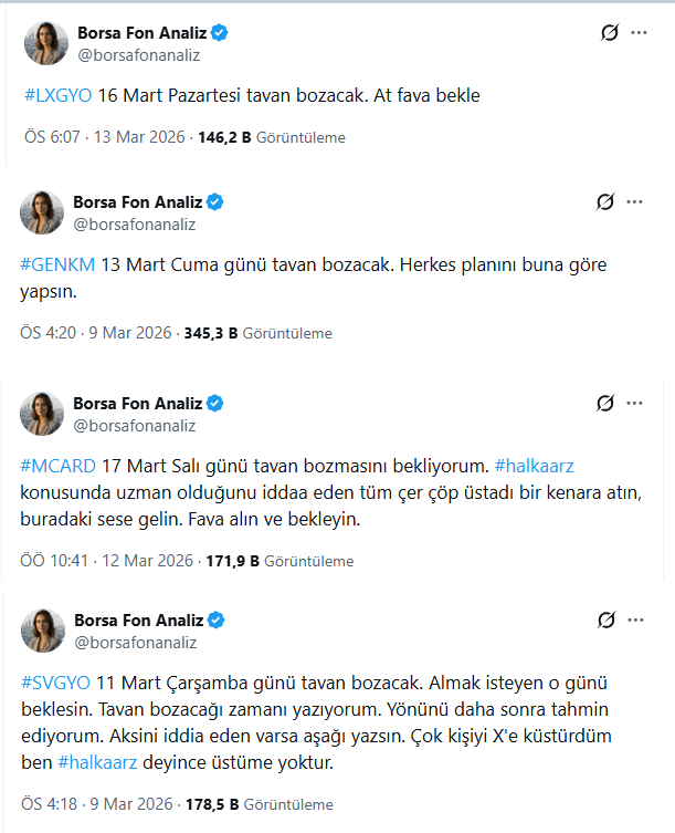 Borsa Fon Analiz tweet media