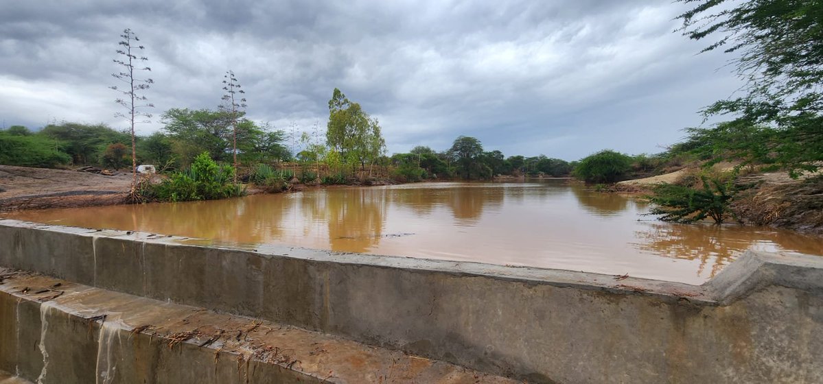Delivering sustainable water solutions remains a top priority for my administration. The Kwa Masele Irrigation Weir in Yatta Sub-County, now fully replenished by the ongoing rains, continues to transform lives by providing reliable water for irrigation, domestic use, and