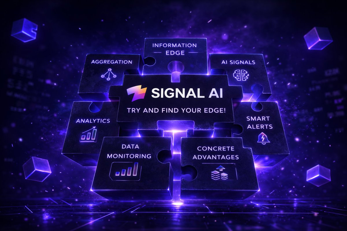 signalai_world's tweet image. We’re redefining market intelligence for mobile.

Smart signals.

Clean execution.

Built for instant decisions.

Watch out. 👀

#SignalAI #AITrading #MarketIntelligence #CryptoSignals #PredictionMarkets #AIPowered #Web3 #CryptoApp