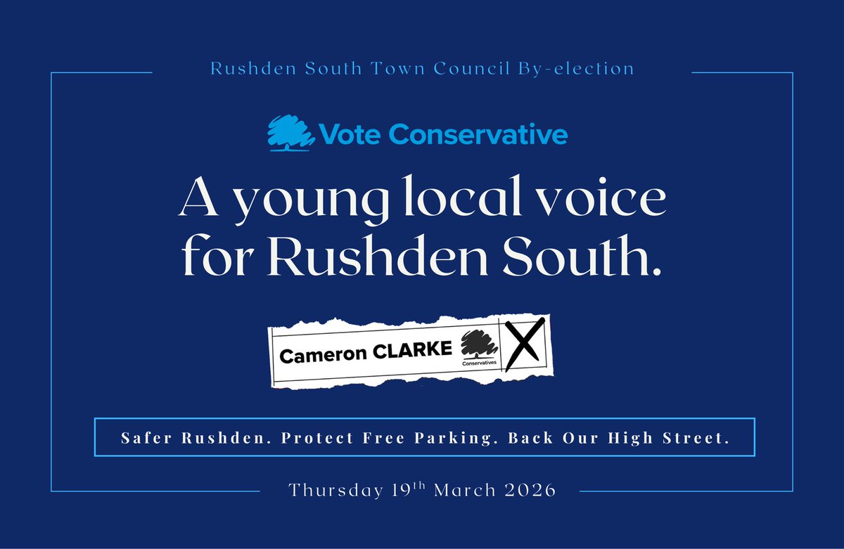 Wellingborough & Rushden Conservatives tweet media