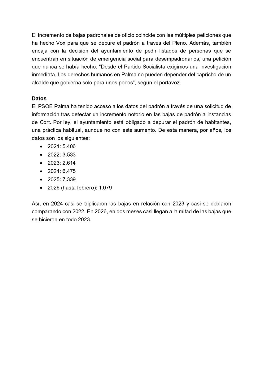 PSOE Palma /❤️ tweet media