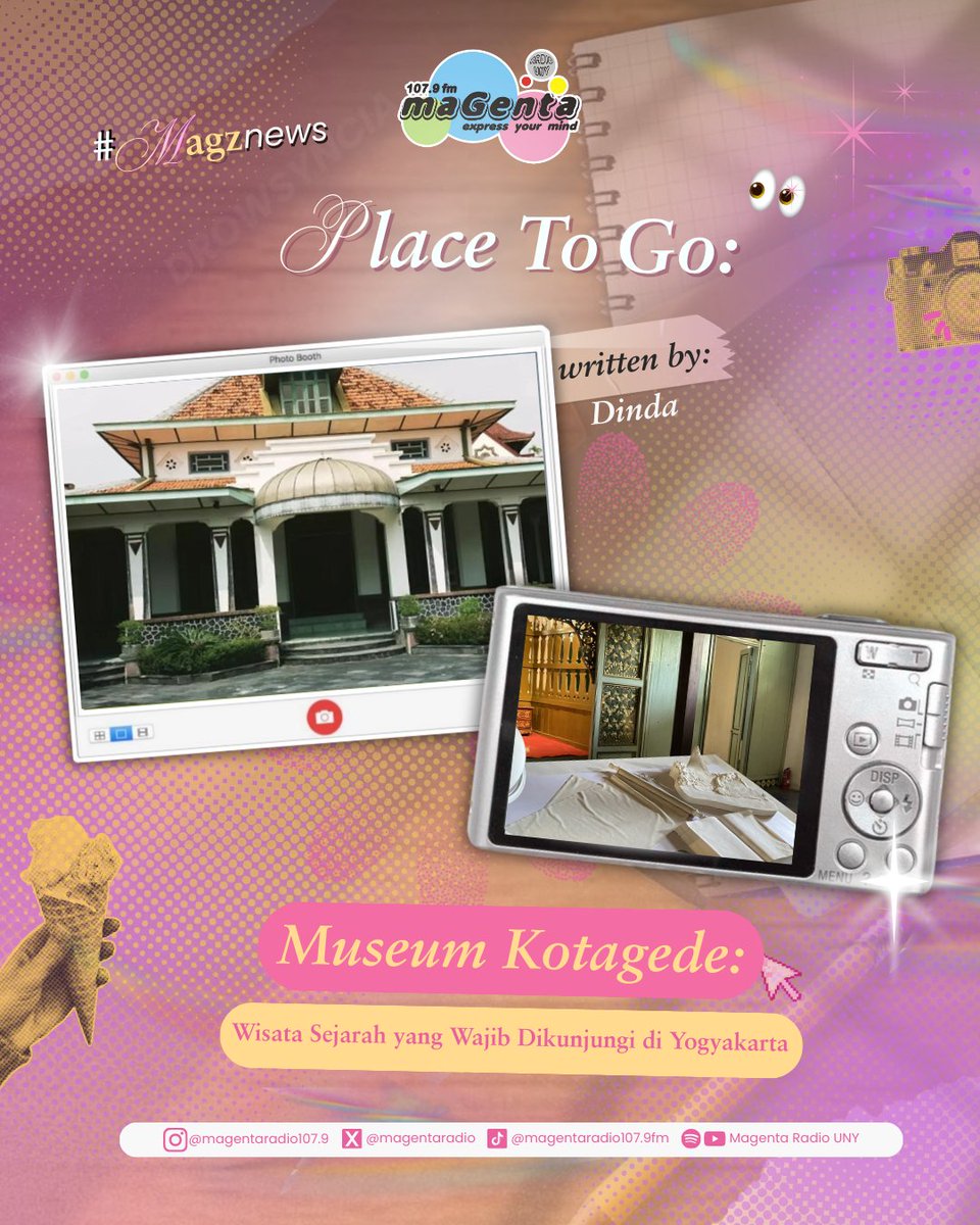 magentaradio's tweet photo. Keseruan Jelajah Sejarah di Kotagede, Jogja ๐๏ธโจ
Hai Balamuda! Pernah main ke kawasan tua Kotagede?
Di sini ada museum & spot bersejarah yang bakal bawa kamu ke masa Kerajaan Mataram Islam ๐
Yuk, kita kupas! ๐
#magentaradio #magznews #placetogo #museumkotagede https://t.co/nks2J1E0m9