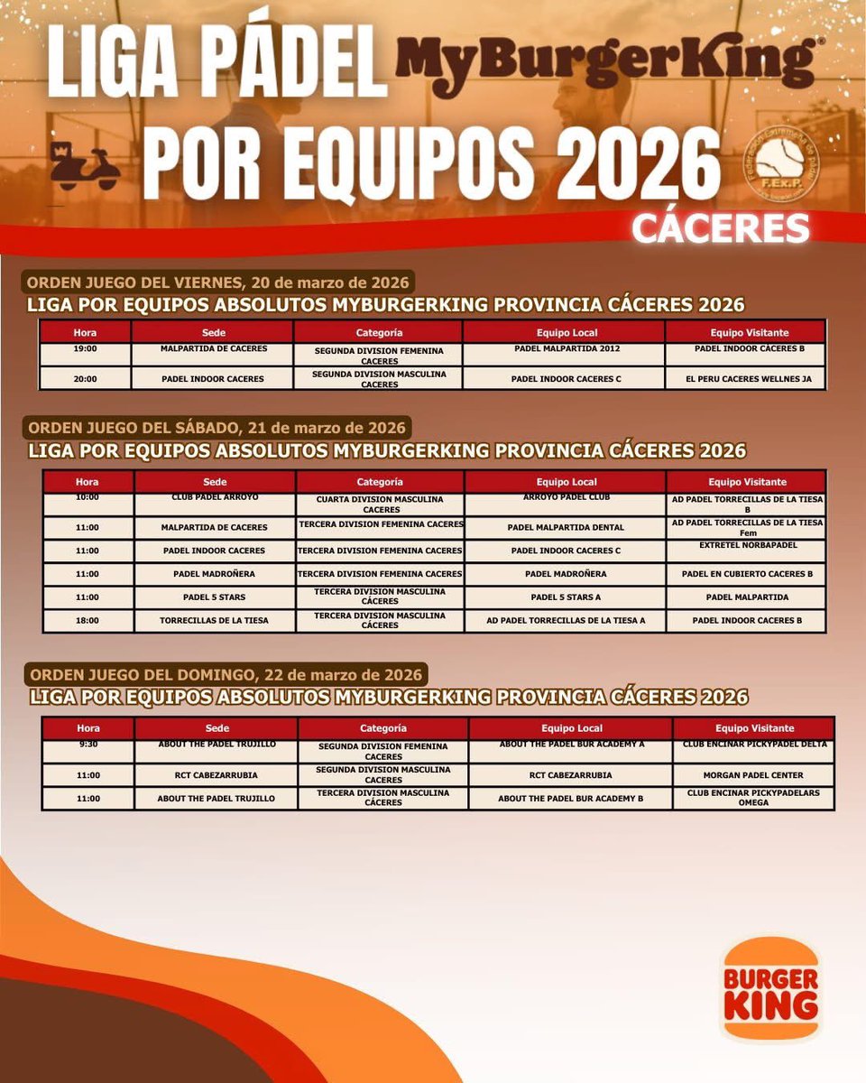 Fed. Extremeña Padel tweet media