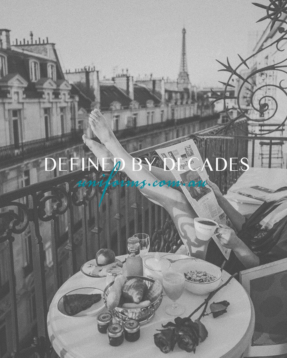 UniformsComAu's tweet image. “DEFINED BY DECADES” isn’t about the past — it’s about presence that endures.

At Uniforms.com.au, we create uniforms that feel timeless, build trust, and keep your brand relevant year after year. #Uniforms #TimelessBrand #IconicStyle