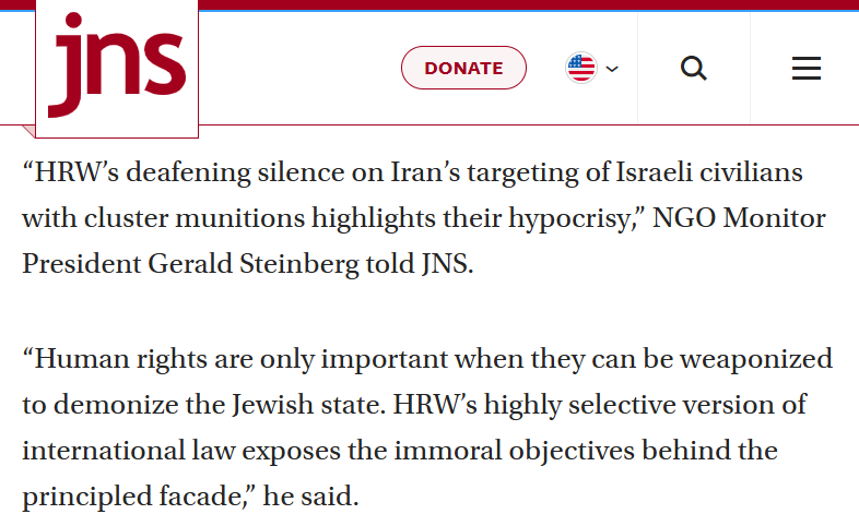 NGO Monitor tweet media