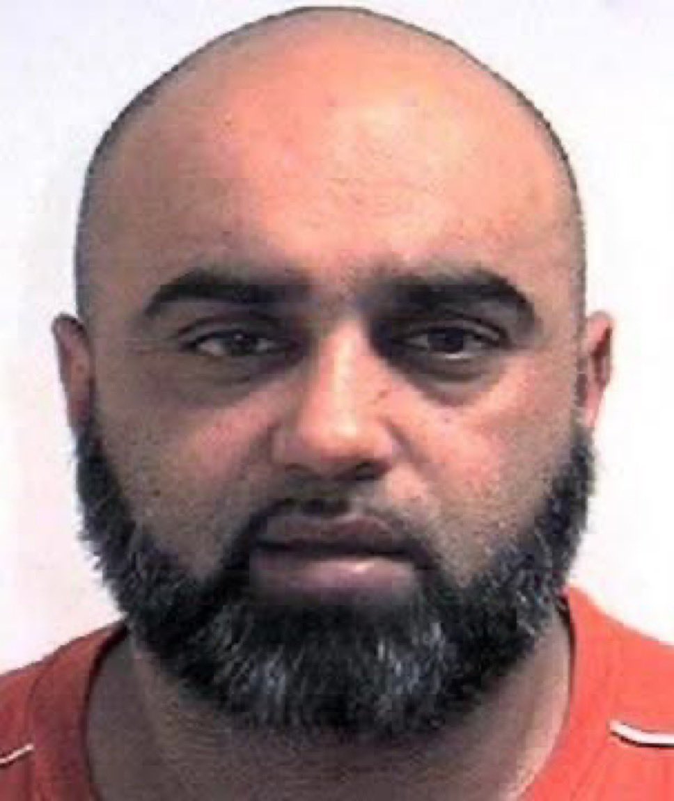 BritishBastardX's tweet photo. 🚨 Meet Banaras Hussain the Rotherham rape gang leader.

He  was found guilty of a total of 55 crimes. He would rip the fingernails off of his victims if they dared try to escape. 

He only served just 9 years of his 19 year sentence.

He raped 15 different 11 year old girls over a ten year period. 

He is now back on the streets of Great Britain, no deportation 😤