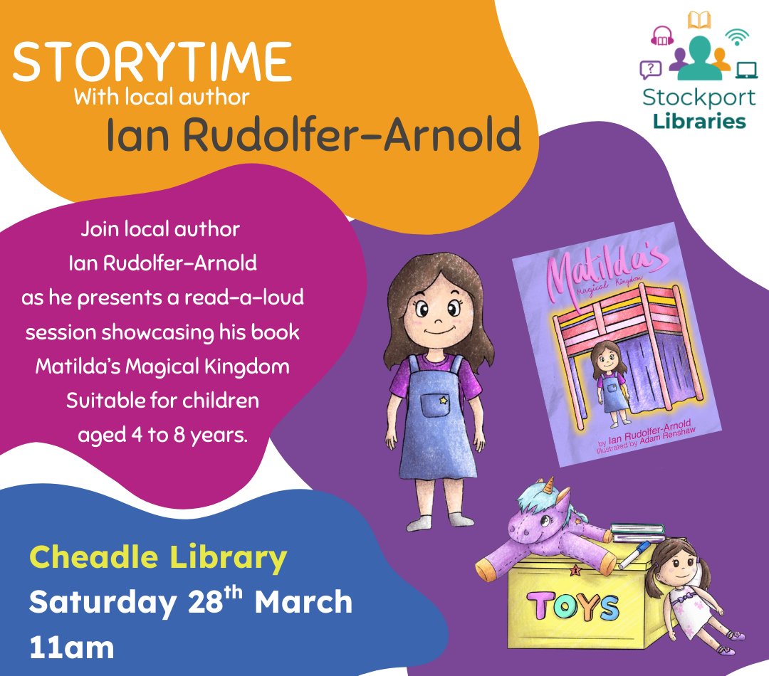 Stockport Libraries tweet media