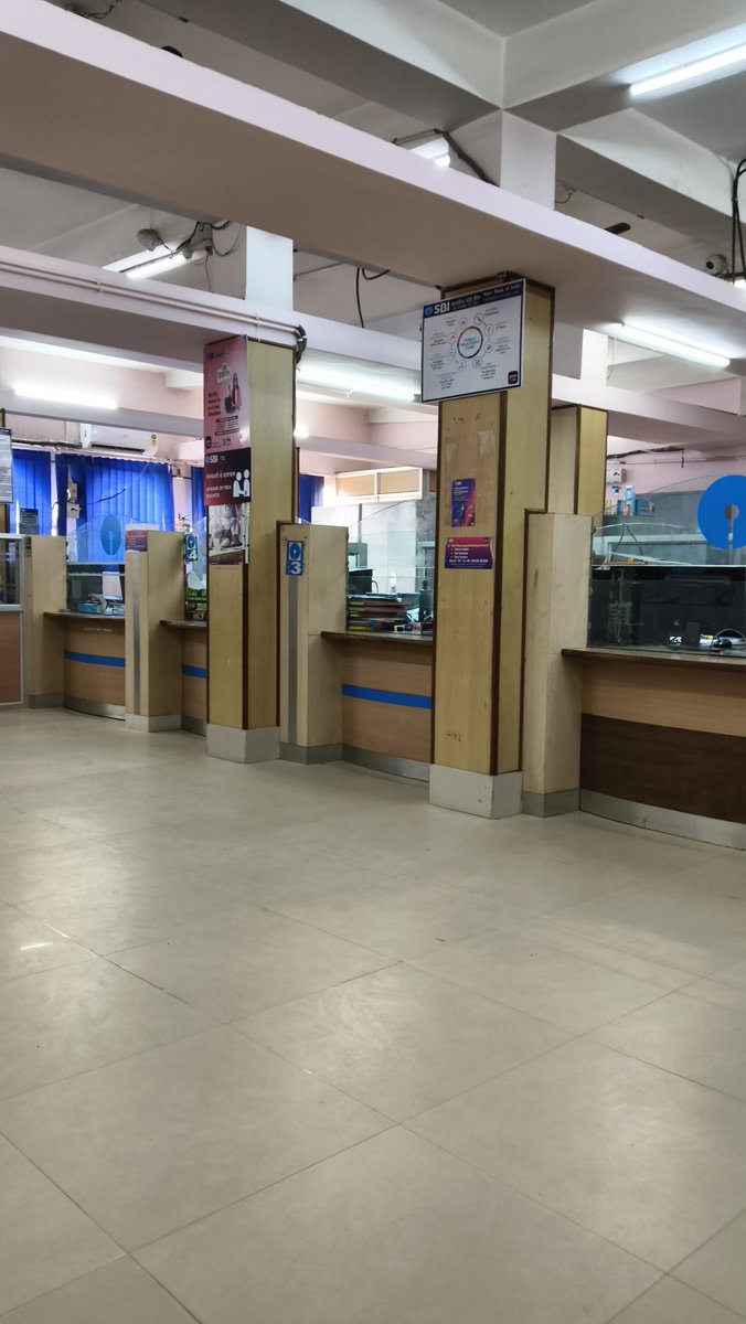debnathsumannn's tweet photo. @OfficialSBICare Waiting for 30+ minutes at Bishramganj branch (Code: 015395) and not a single counter is operational. Completely unattended service area. Extremely poor management and lack of responsibility. Kindly look into this urgently. https://t.co/4KwONBNs08