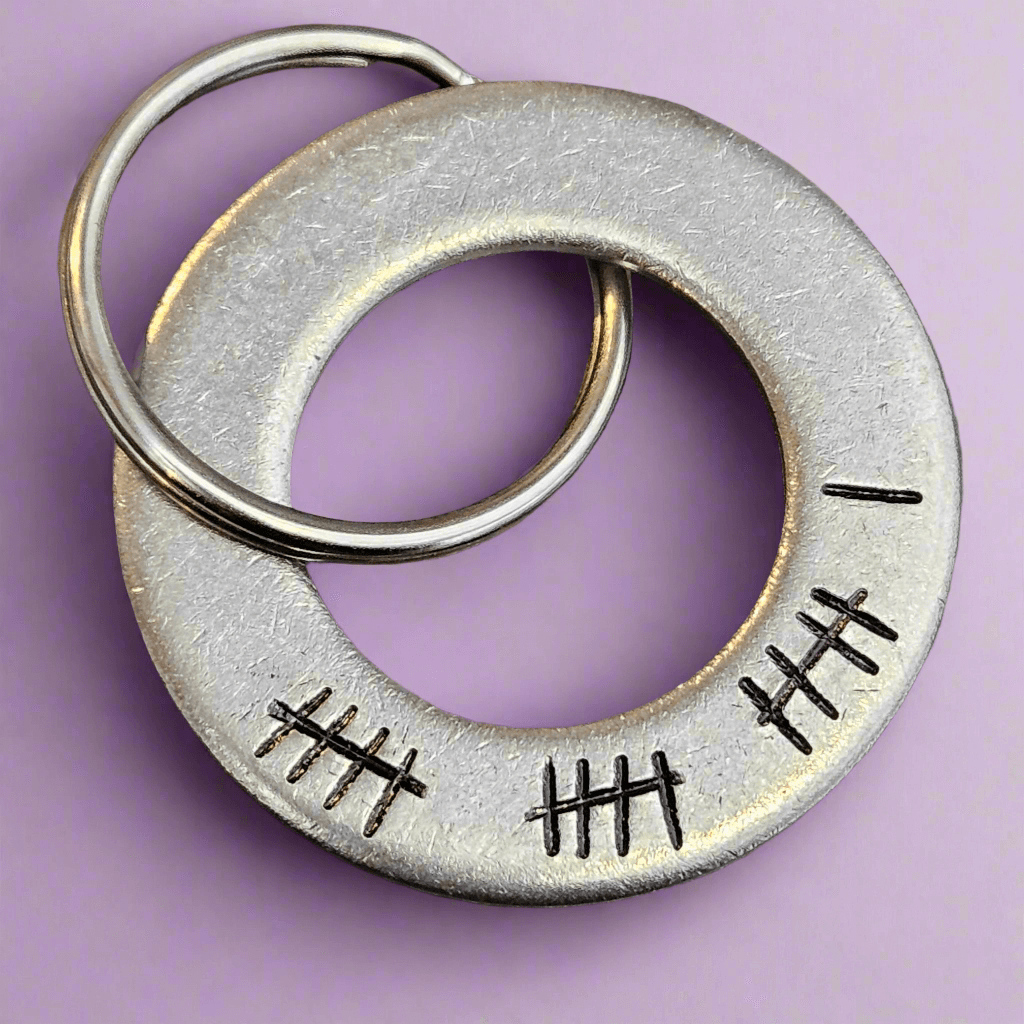 CoolKeyringsUK's tweet image. Celebrate your 16th anniversary in style with our personalised keychain! Limited time offer on the Tally Mark 16 Years design - dont miss out on this special price! #anniversarygifts #personalisedkeychain #16years #limitedtimeoffer 🔥