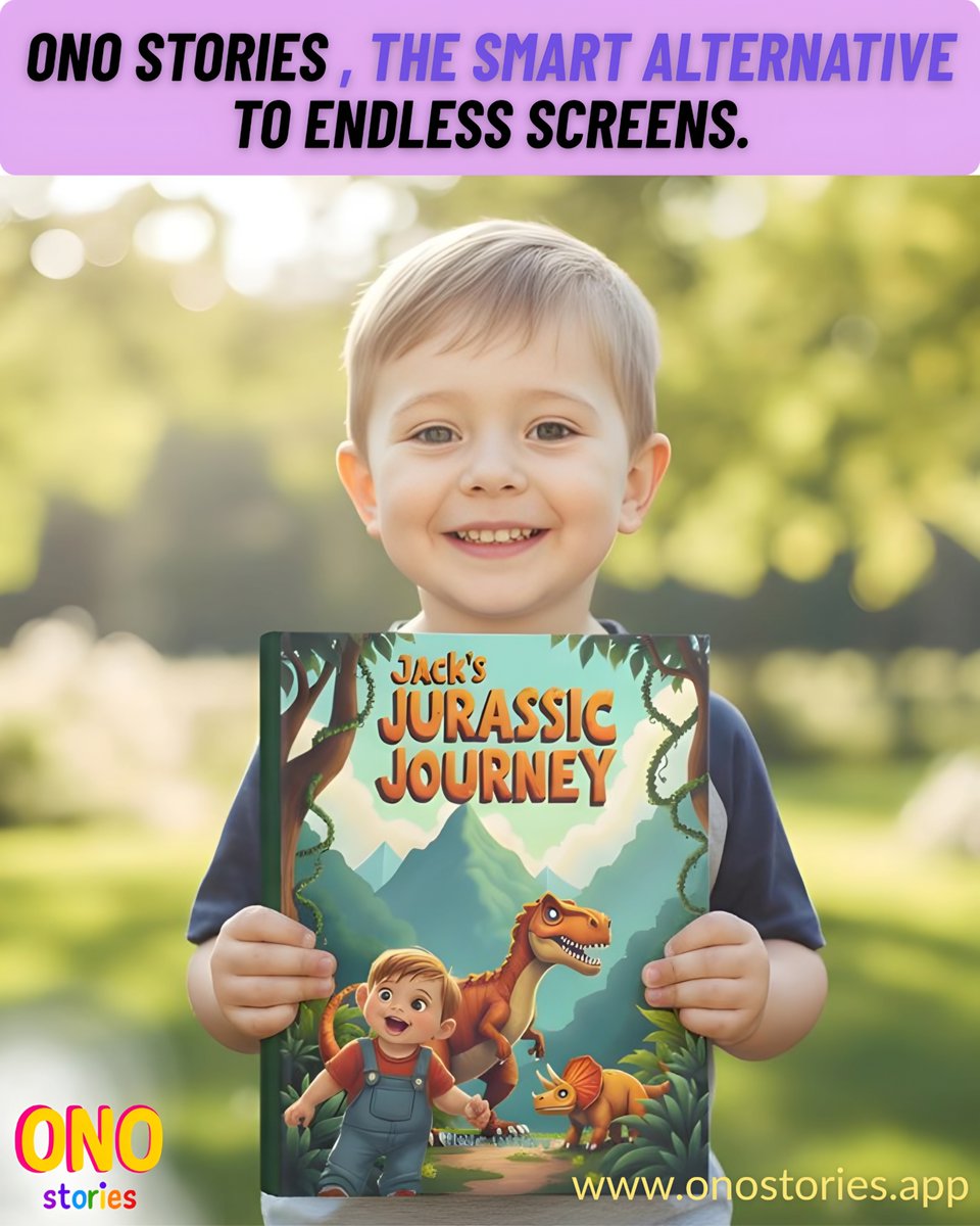 onostoriess's tweet photo. How ONO works: 
1. Type kid's name 
2. Upload photo 
3. AI generates story (2 mins) 
4. Preview free 
5. Buy full book  

 That's it.  No subscription BS. No hidden fees.  
Try: https://t.co/0Bs6yCyEmz 
#kidsbook #content #learning https://t.co/nBKWvCwn1t