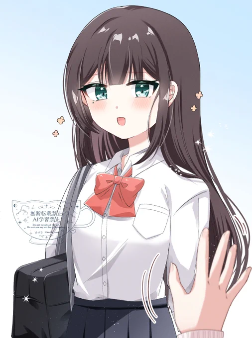 朝から会えると嬉しいね #創作
