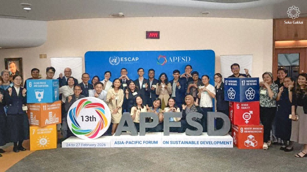 Soka Gakkai Official tweet media