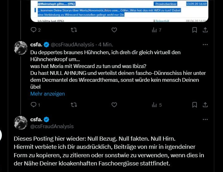 Meisteps's tweet photo. @RealWsiegrist @StopptdieNwo @AxelTurck @SHomburg Ich habe von Anfang an den Verdacht geäussert , dass Wirecard aus der gleichen Ecke zerbombt wurde wie NS2 und die Strache Regierung #wirelogic https://t.co/cNa6A8B7iI