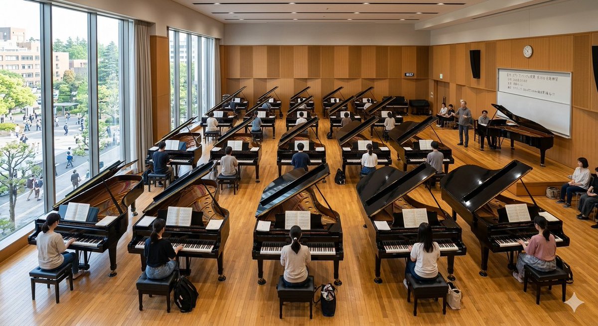 素人が想像してる音大のピアノの授業