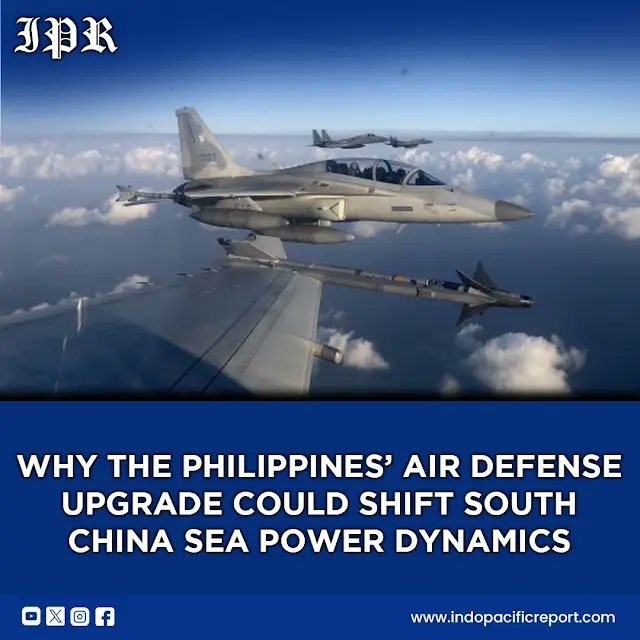 pacific_reports's tweet image. Philippines boosts air defense to counter missile threats, strengthening resilience and alliance deterrence in the South China Sea.
#IndoPacificReport #PhilippinesDefense #AirDefenseModernization #IndoPacificSecurity #MissileInterception #FirstIslandChain #USPhilippinesAlliance
