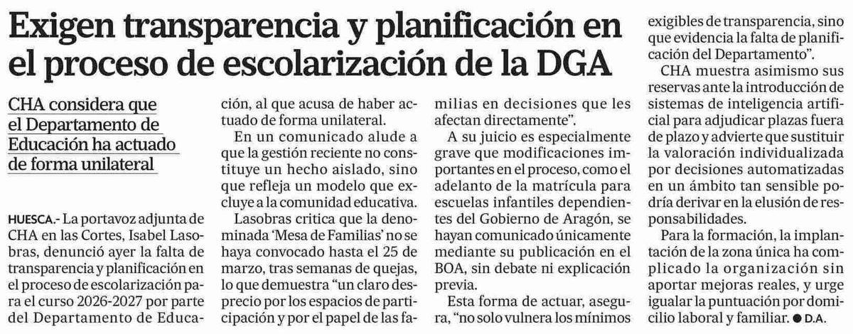 Chunta Aragonesista tweet media