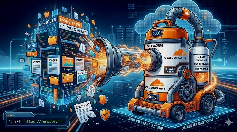 ITConnect_fr's tweet image. 🤔 Cloudflare, le gardien du Web, lance l’outil ultime pour… aspirer votre site

Plus d'infos : it-connect.fr/cloudflare-le-…

#cloudflare #cybersecurite #scraping #ia