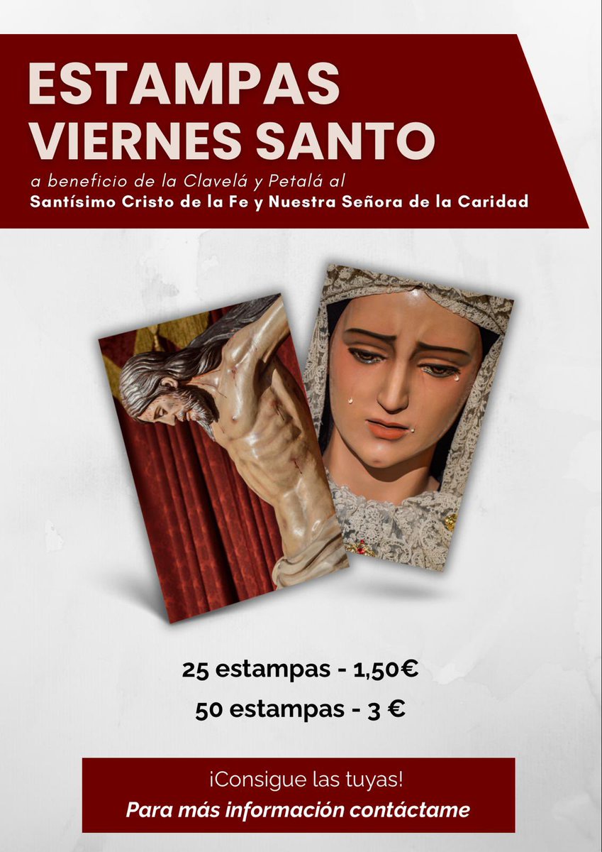 Entre todos haremos que el Viernes Santo sea aún más especial. ¡Colabora!